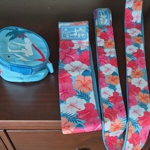 Floral Resistance Bands - Pink/Coral
